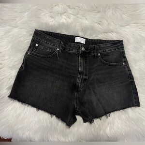 ASOS Black Denim Jean Shorts